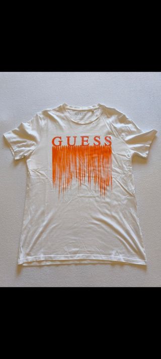 Camiseta Guess blanca