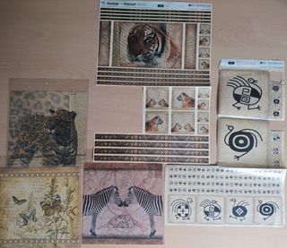Láminas decoupage vintage y de animales 