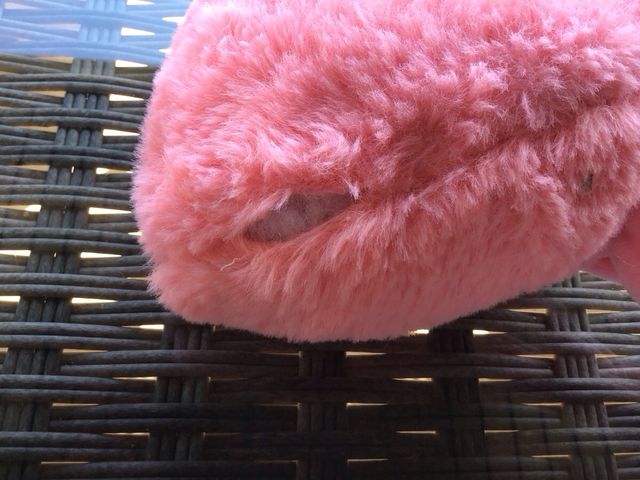 Flamenco peluche rosa