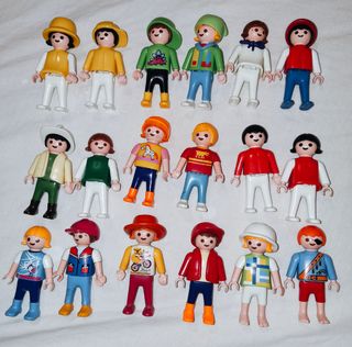 Playmobil: 18 figuras niños