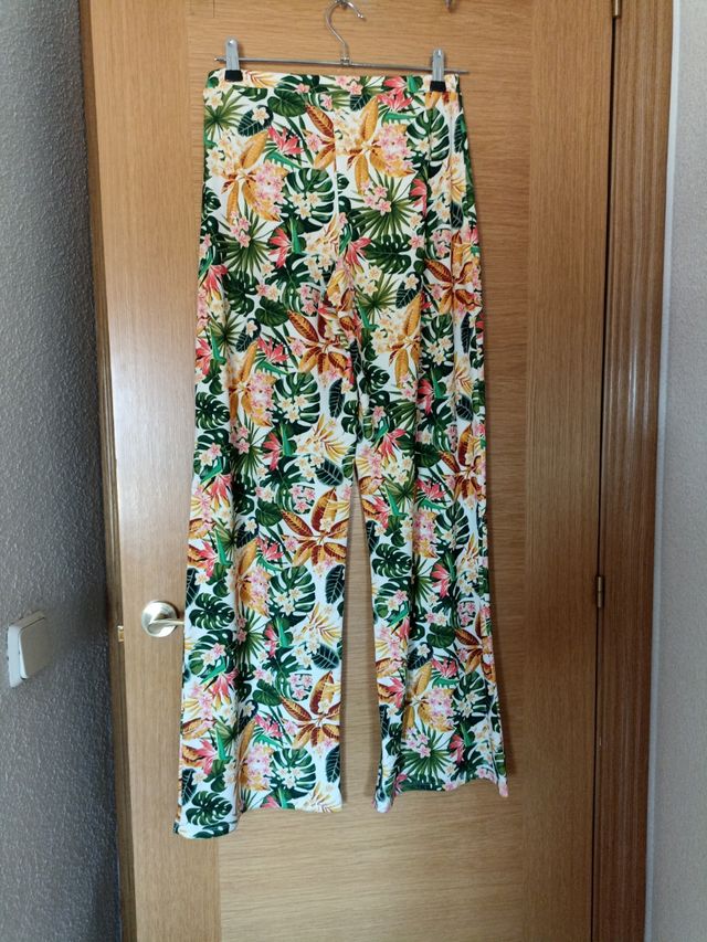 Pantalones de flores