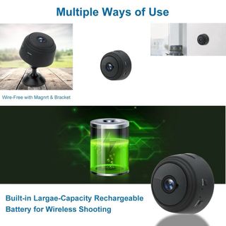 Cámara espía WiFi 360º HD 1080P