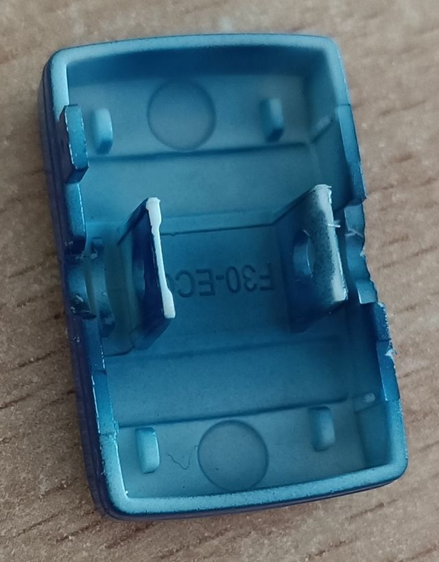 Botón modo conducción BMW Sport/Eco azul