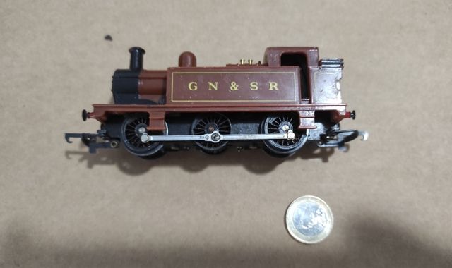 Locomotora vapor HO GN&SR