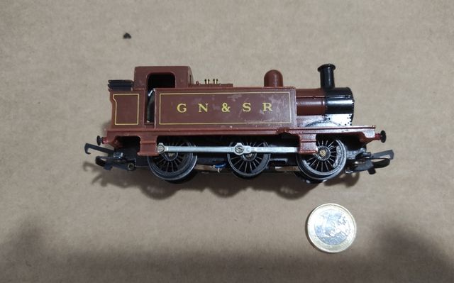Locomotora vapor HO GN&SR