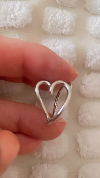 Anillo Pandora Corazón Plata