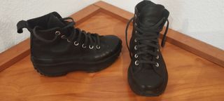 Converse Run Star Hike plataforma negras