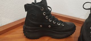 Converse Run Star Hike plataforma negras