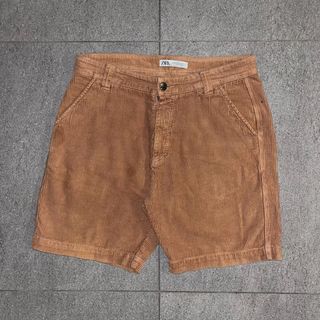 Bermuda ZARA W31 IT41 velluto loose fit y2k shorts