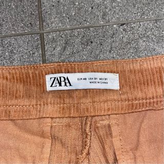 Bermuda ZARA W31 IT41 velluto loose fit y2k shorts