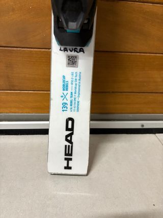 Esquís Head slalom 139cm