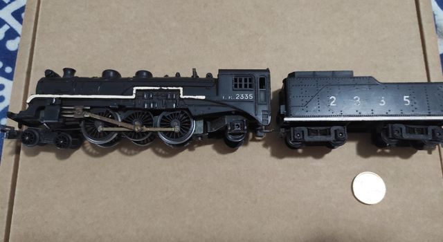 Locomotora Vapor Americana HO escala