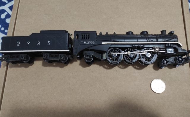 Locomotora Vapor Americana HO escala