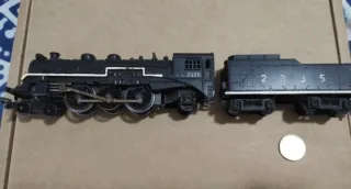 Locomotora Vapor Americana HO