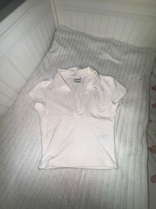 Camisa Bershka blanca - Talla S