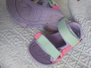 Chanclas niña verano - Lila número22