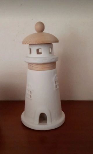 Faro Ceramica Legno Decorazione
