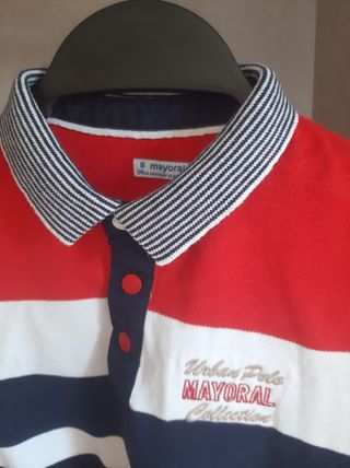 Polo listrado Mayoral menino