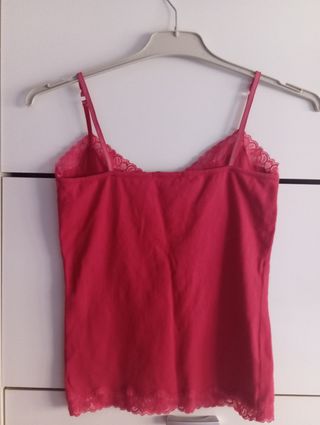 Pantalón corto y camiseta tirantes talla 36