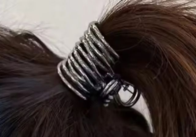 Pinza coleta metalizada