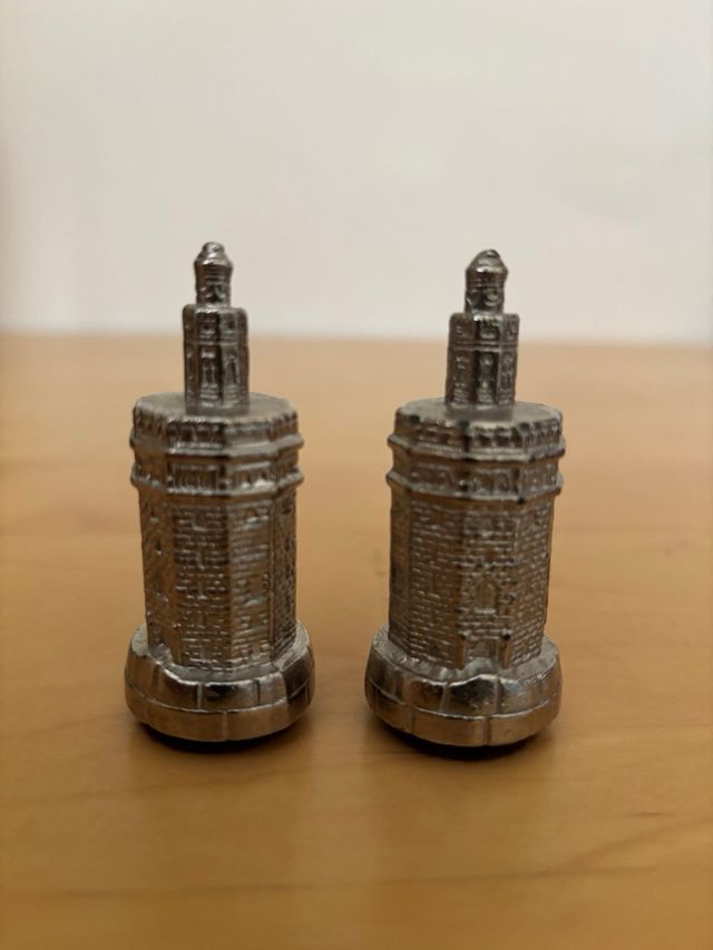 Ajedrez Sevilla: Piezas Metal