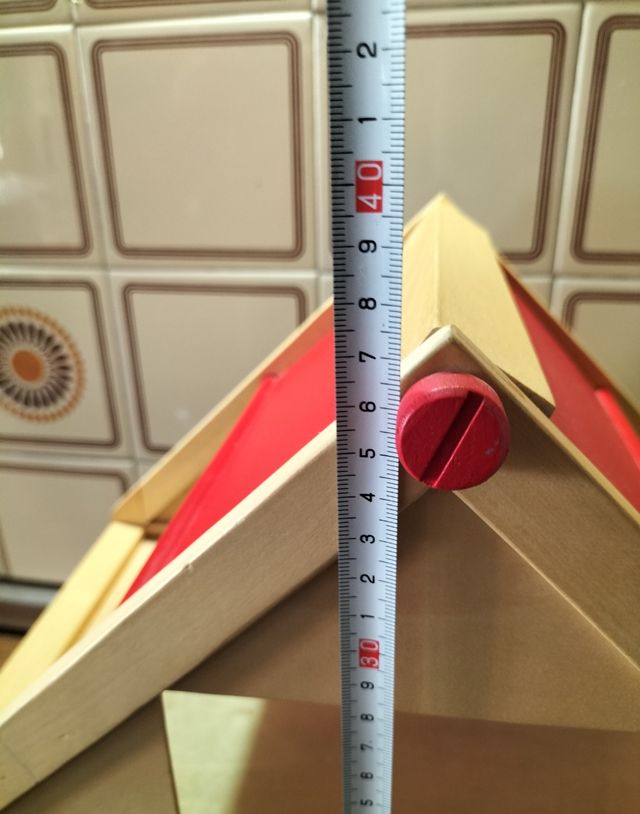 Casa madera muñecas vintage