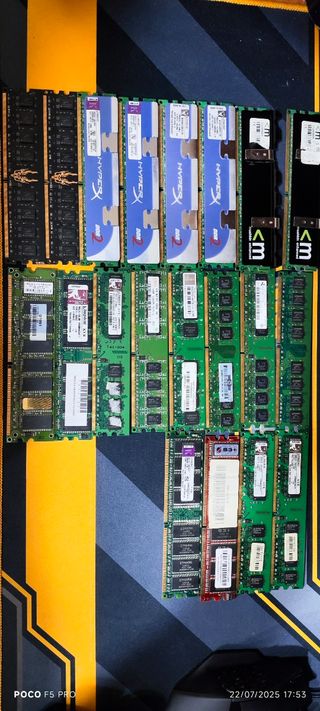 SOLO HOY 15€ Memorias RAM DDR DDR2 - HyperX, Kings