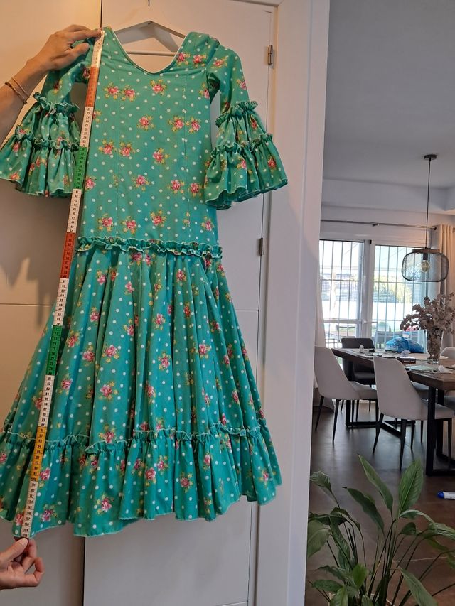 Vestido flamenca niña