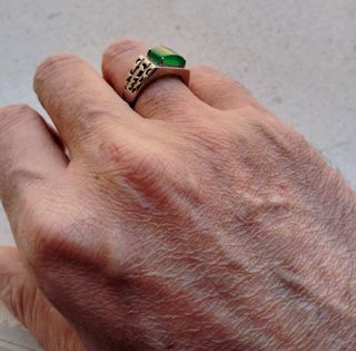 Anillo esmeralda Plata 925
