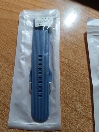 3 Correas reloj silicona - Azul y Rosa