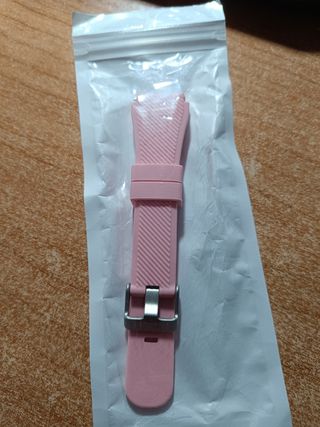 3 Correas reloj silicona - Azul y Rosa
