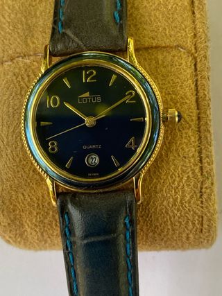 Reloj Lotus mujer - dorado y negro