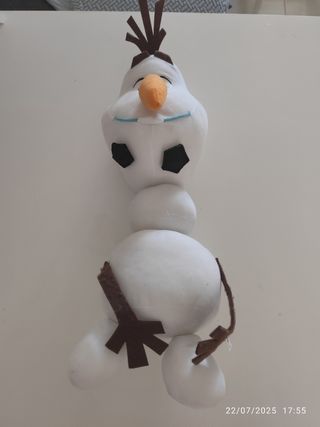 Peluche Olaf Frozen. Desmontable.
