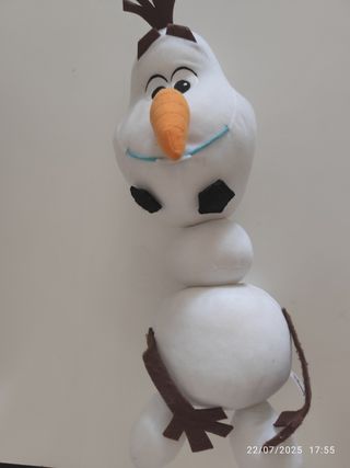 Peluche Olaf Frozen. Desmontable.