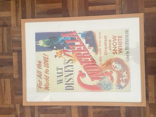 Copia Póster Cenicienta Vintage