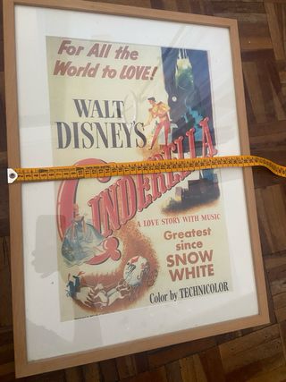 Copia Póster Cenicienta Vintage