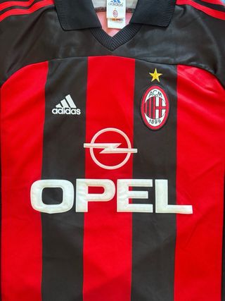 Camiseta AC Milan Adidas 2000-01