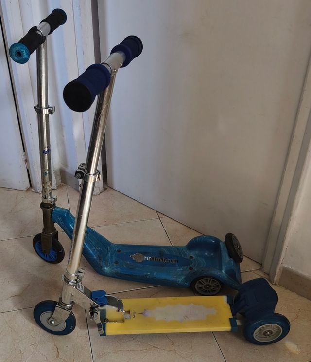 2 Patinetes infantiles usados
