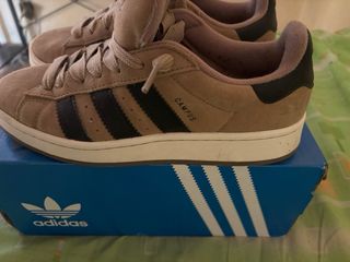 Adidas Campus 00 - Scarpe Beige/Nero