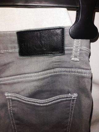 Jeans Belle & Bebe grises M