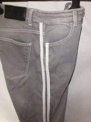 Jeans Belle & Bebe grises M