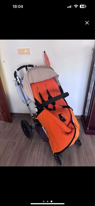 Saco silla Bugaboo naranja