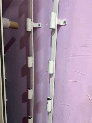 Perchas para rollos tela