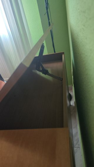 Escritorio madera elevable pintar