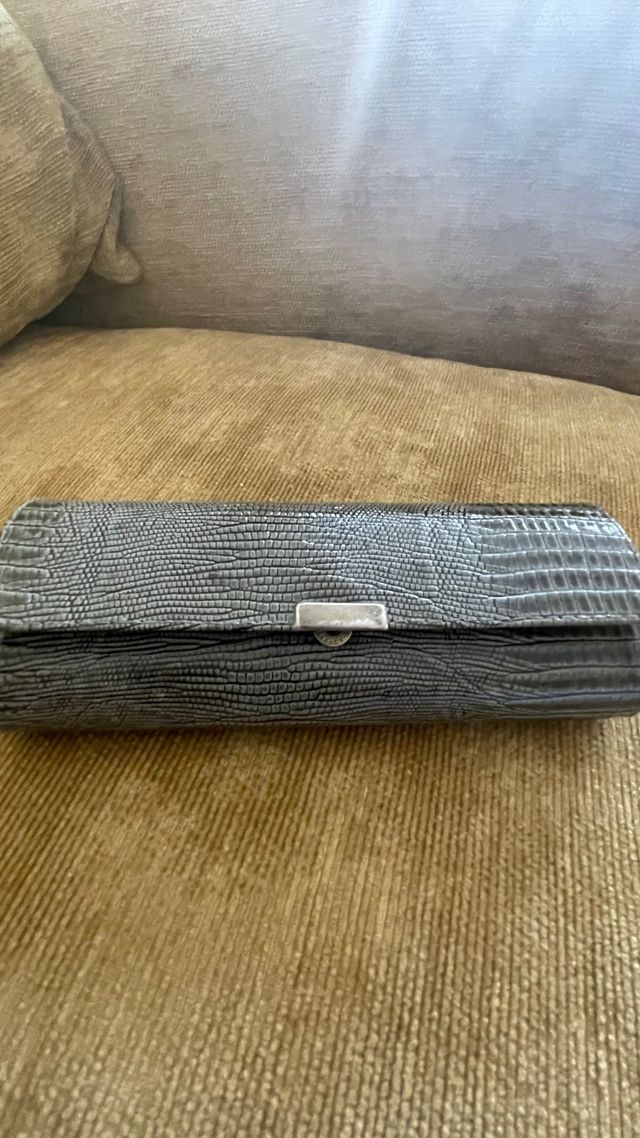 Funda gafas retro gris