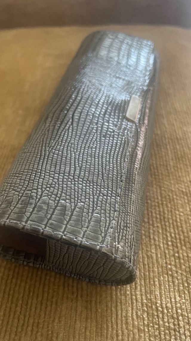 Funda gafas retro gris