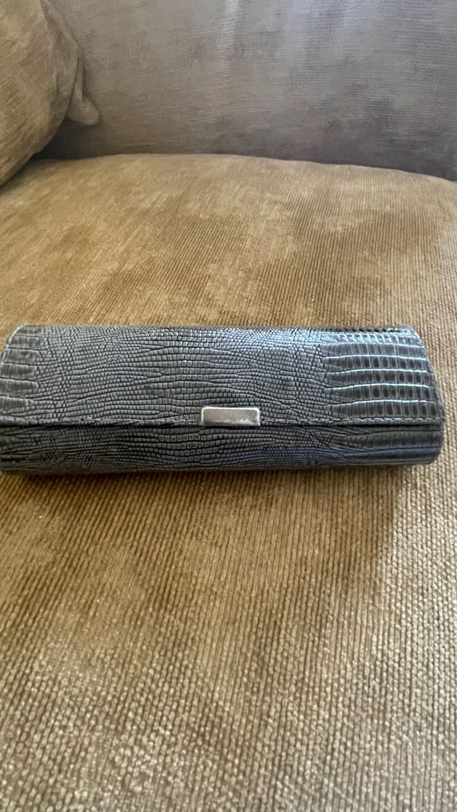 Funda gafas retro gris