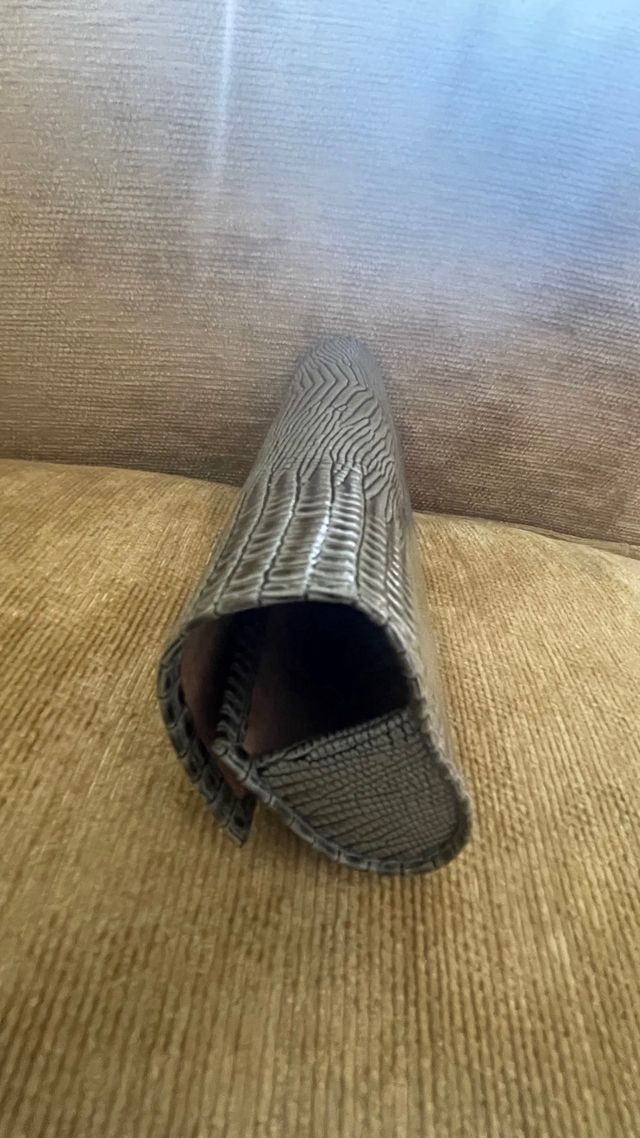 Funda gafas retro gris