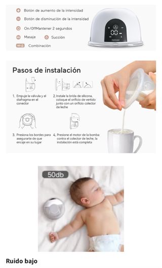 Sacaleches Momcozy M1 - Portátil