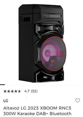 LG XBOOM RNC5 300W: Karaoke Bluetooth